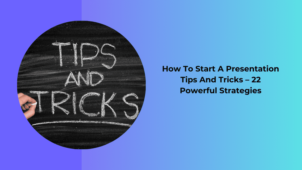 presentation tips and tricks